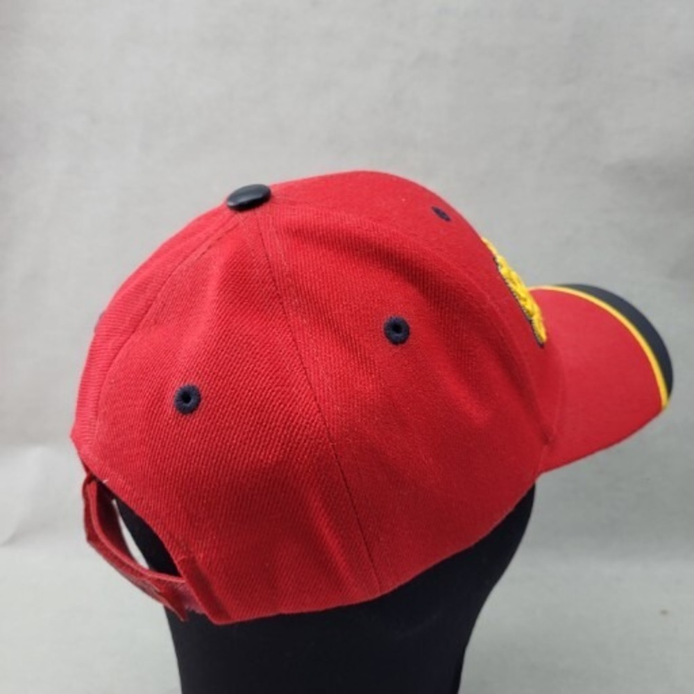 San Diego SD California Hat Strap Back Red Gold Cap Best Vina - Picture 7 of 14